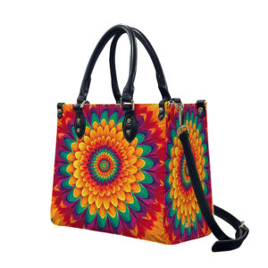 Hippie Sunflower Leather Handbag Hippie Sunflower Leather Handbag
