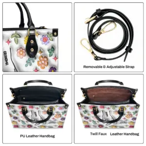 Grandma Mom Personalized Leather Handbag 3