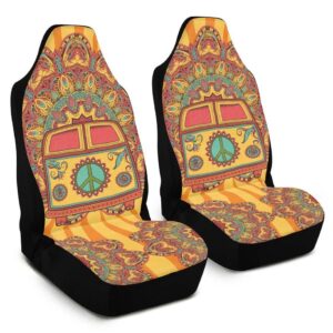 Hippie Bus Car Seat Covers3 1