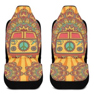 Hippie Bus Car Seat Covers4 1