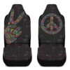 Hippie Bus Premium 2 Front Car seat covers Hippie Bus Premium 2 Front Car seat covers