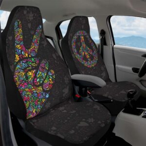 Peace And Love Car Seat Covers1